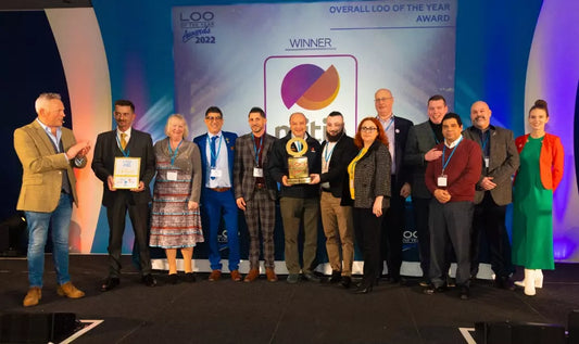 Picture of award presentation at Loo Of The Year 2022