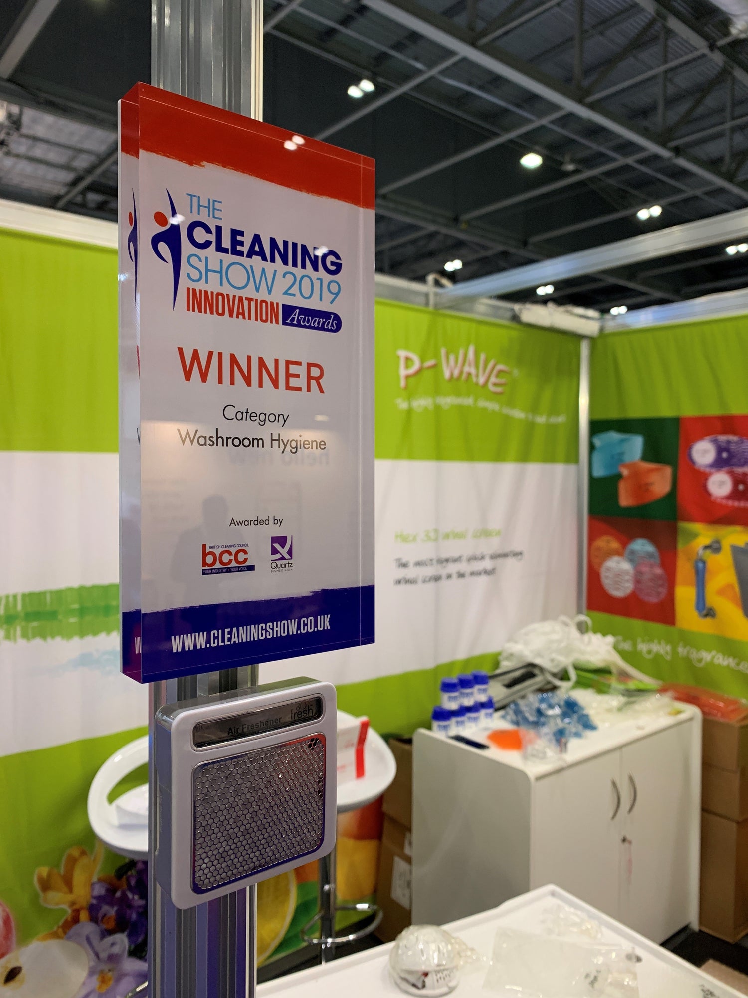 MyFresh 2019 Cleaning Show Innovation Award Win