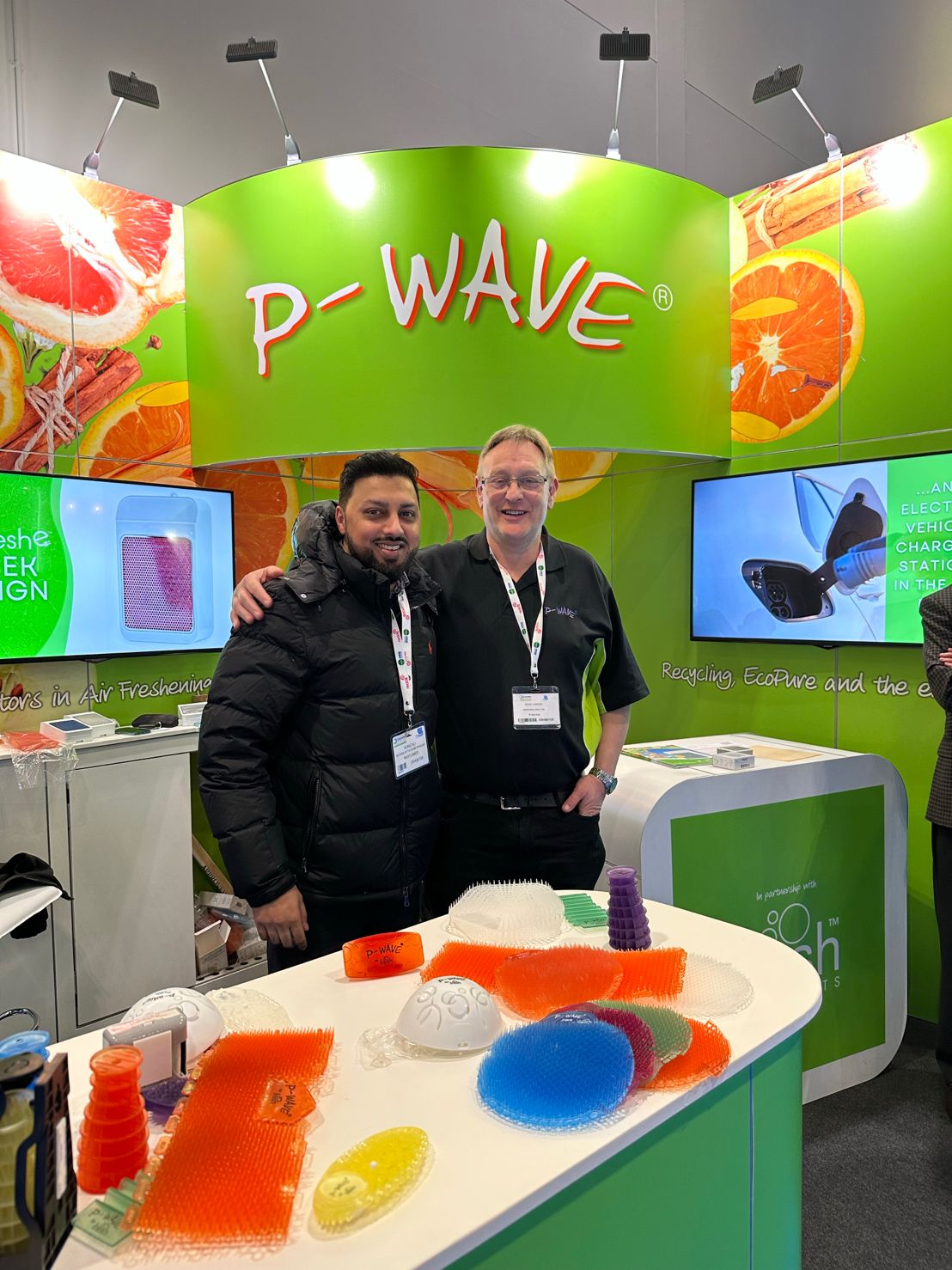 Dave & Afraz at Cleaning Show