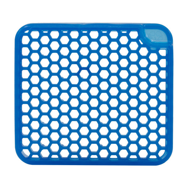 An image showing the blue OurFresh-e refill in Cotton Blossom fragrance on a white background