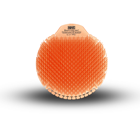 NHS Slant6 Mango Hero Urinal mat image