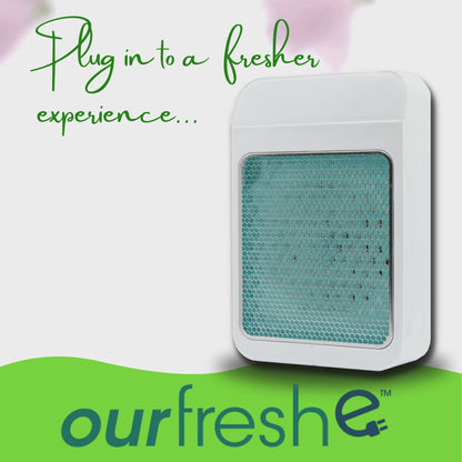 A video of the OurFresh-e plug in air freshener