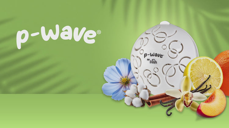 P-Wave : Easy Fresh Fan Air Freshener System - Discreet and Powerful
