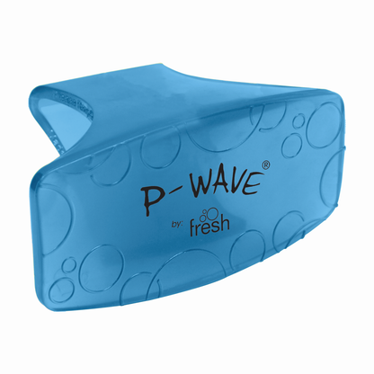 A Dark Blue Cotton Blossom fragranced P-Wave Bowl Clip on a white background